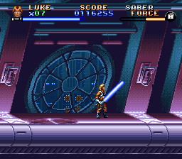 Super Star Wars: The Empire Strikes Back back cover for Super Famicom